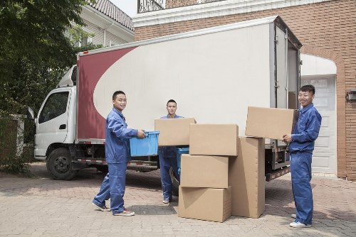 Loading furniture for a Balham man and van service