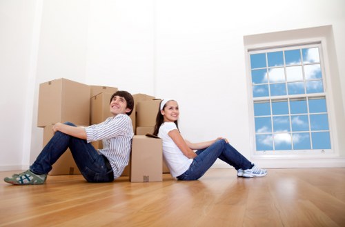 Balham moving service delivering furniture collection