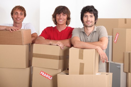 Organised student move in Balham with storage and packing supplies