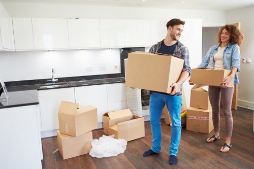Local Balham man and van team planning an efficient urban move