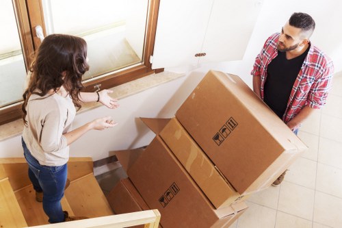 Local Balham removals service transporting protected furniture safely