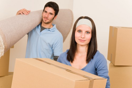Local moving truck service supporting a flat move in Balham