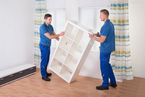 Furniture dismantling and protection for a move in Balham