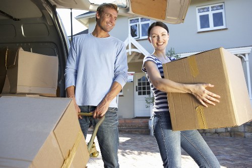 Balham moving truck service with loading equipment
